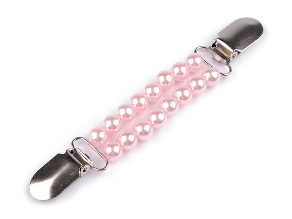 Elegant Beaded Cardigan Clip - Premium Vintage Cape Fastener & Collar Clasp for Sweaters, Coats, and Shawls