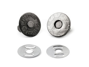 14mm Slim Magnetic Snap Fasteners for Handbags, Clutches, and Purses