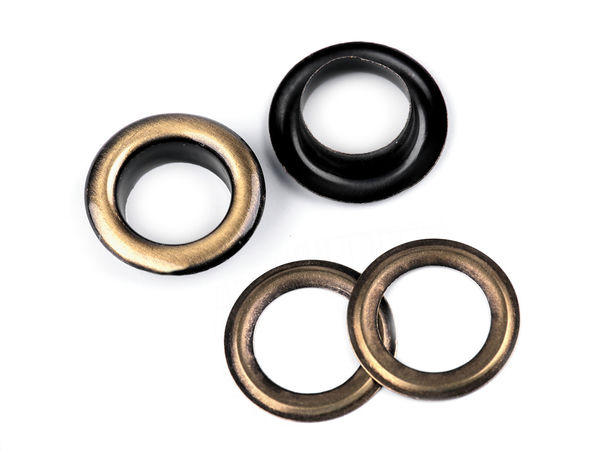 Premium Rust-Proof Metal Grommets & Eyelets (Inner Ø10mm / Outer Ø16mm)