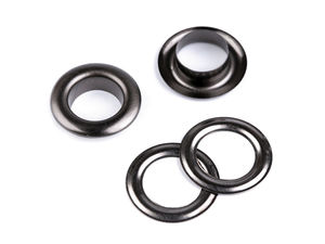 Rust-Proof Metal Grommets and Eyelets (12mm Inner Ø / 21mm Outer Ø) – Premium Hardware for Apparel, Accessories, and Drapes