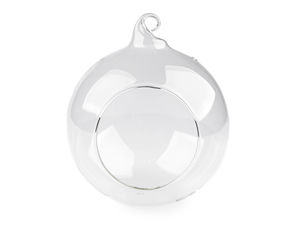 Hanging Glass Terrarium Globe (15 cm) – Transparent Aerium & Creative Plant Display