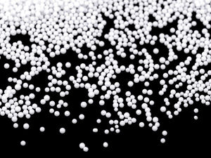 Premium Styrofoam Mini Balls (10g) - Decorative White Artificial Snow for Crafts, Ornaments, and Floristry