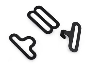 Adjustable Bow Tie Hardware Set - Premium 3-Piece Metal Hook, Eye, and Slider Clip Set
