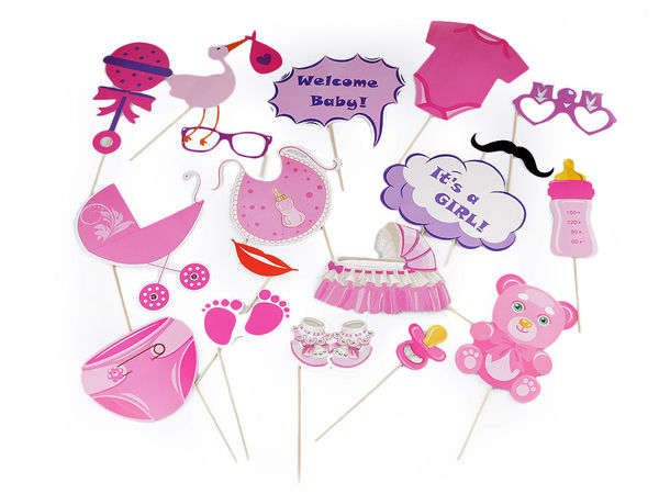 Premium Paper Photo Booth Props Kit for Birthdays, Weddings, and Celebrations