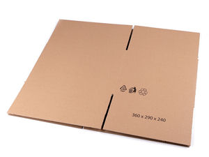 Premium Natural Brown Cardboard Shipping and Storage Box (36 x 29 x 24 cm)