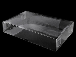 Clear Rectangular Gift Boxes with Lids - Premium Foldable Packaging for Crafts, Ornaments, and Accessories