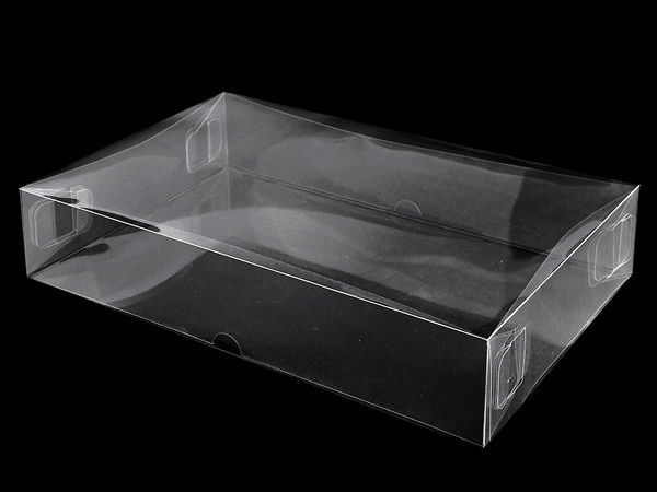 Clear Rectangular Gift Boxes with Lids - Premium Foldable Packaging for Crafts, Ornaments, and Accessories