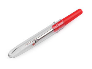 Premium Seam Ripper and Stitch Remover (6.5 cm) – Compact Thread Unpicker & Buttonhole Cutter with Protective Cover (Assorted Colors)