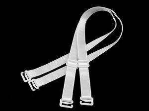 Premium Replacement Bra Straps with Durable Metal Hooks (12mm)