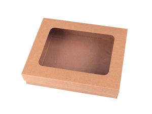 Premium Foldable Gift Box with Clear Window | Decorative Paper Presentation Box for Crafts, Gifts & Storage