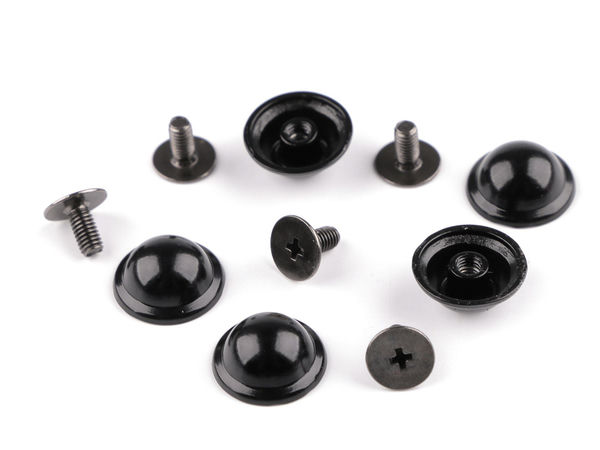 Premium 13mm Decorative Screw Rivets & Bottom Bag Feet for Handbags and Leathercraft
