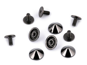 Premium Decorative Screw Studs and Bottom Bag Feet (Ø9.5 mm) – Heavy-Duty Metal Hardware for Handbags, Purses, Leathercraft, and Shoes