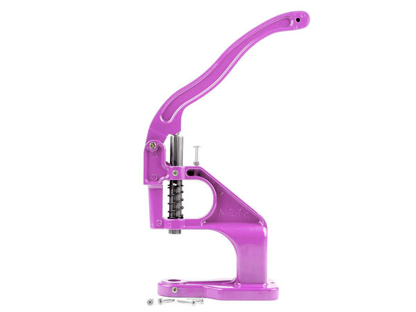 Professional Hand Press Machine for Grommets, Eyelets, Rivets, and Studs - Heavy-Duty Grommet Setter & Die Punch Tool