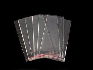 Premium Clear Self-Adhesive Seal Bags (6x8 cm) - Glossy Packaging Pouches for Jewelry and Crafts