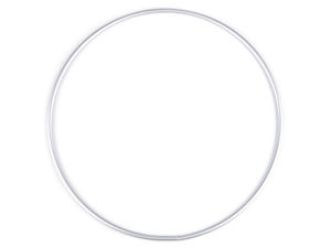 Premium 25cm Aluminum Craft Hoop - Lightweight Metal Ring for DIY Dreamcatchers, Wind Chimes, and Macrame