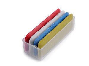 Premium Tailor's Sewing Chalk Set (4-Piece) with Protective Storage Case