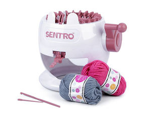 Premium Circular Knitting Loom Kit (12cm) - Easy-to-Use Knit Starter Set for Hats, Scarves & Crafts