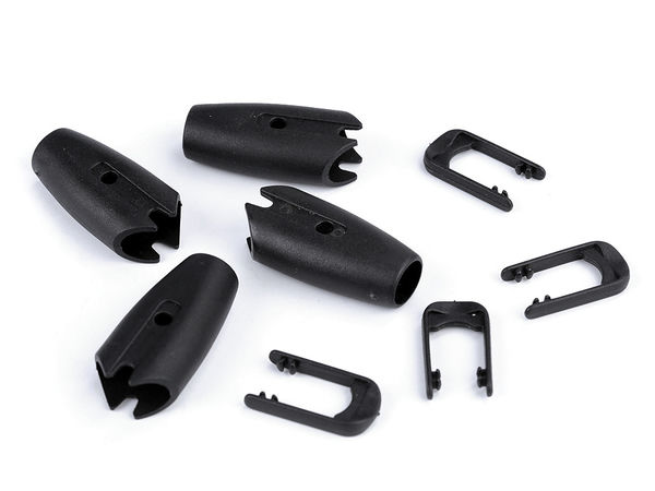 Premium 10mm Plastic Cord Lock Clip and Leash Attachment Component