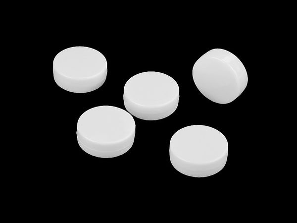 Premium 18mm Flat Rattle Insert - Jingle Sound Maker for DIY Dolls, Plushies, and Crochet Crafts
