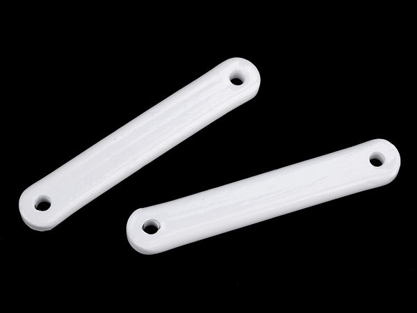 Premium Sew-In Drapery Lead Weights for Window Curtains, 25g - White
