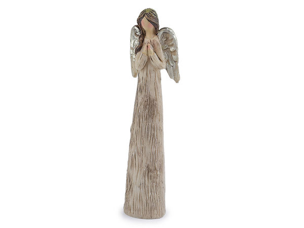 Elegant Memorial Angel Figurine - Decorative Sympathy Statue for Mourning & Remembrance Arrangements