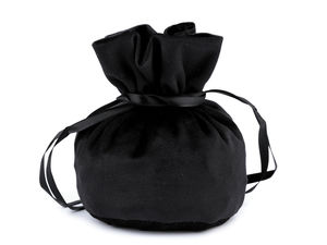 Premium Velvet Gift Pouch with Satin Drawstrings (14x16 cm) - Elegant Jewelry & Small Gift Bag