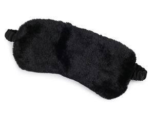 Premium Plush Sleep Eye Mask - Ultra-Soft Light-Blocking Blindfold with Elastic Headband for Home, Travel, and Deep Sleep Restoration