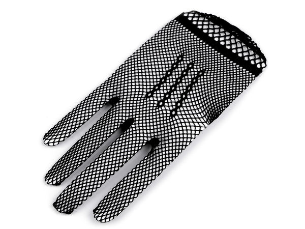 Premium Women's Seamless Sheer Mesh Formal Gloves - Gothic & Vintage Tea Party Accessories