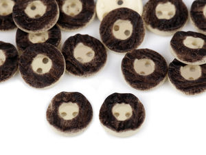 Premium Imitation Antler Hunting Buttons - Size 24