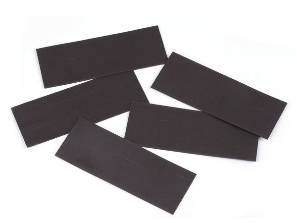 Flexible Write-On Magnetic Labels (4 x 10.8 cm) – Cut-to-Size Organization Strips for Shelves, Whiteboards, and Racks