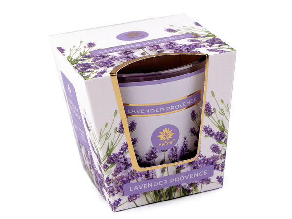 Premium Scented Candle in Glass Jar, 120g - Long-Lasting Home Fragrance with Gift Box (30-32 Hour Burn Time)