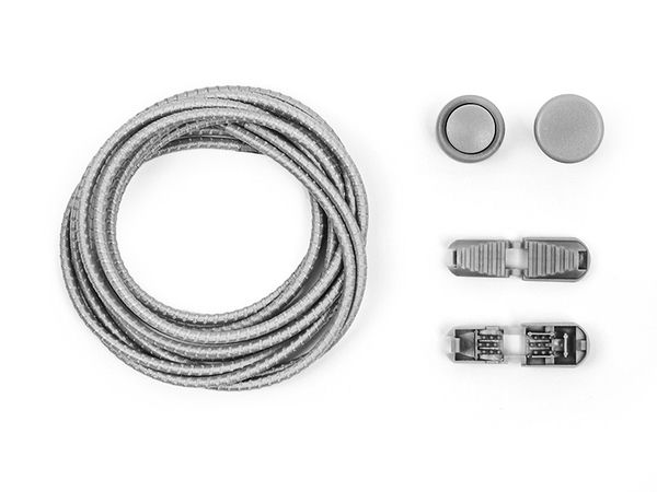 Premium Elastic No-Tie Shoelaces - Reflective & Classic Color Options, 120 cm Quick-Lacing System