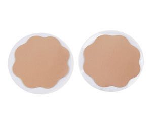 Reusable Fabric & Silicone Adhesive Nipple Covers - Invisible Flower Breast Petals for Backless & Plunging Outfits