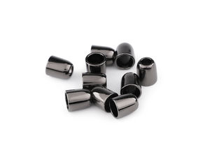 Premium Metal Decorative Cord End Caps | 5mm Round End Tips for Swimwear, Hoodies & Accessories