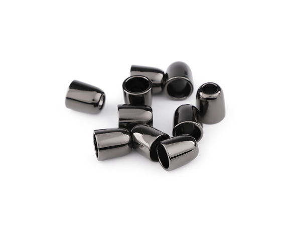 Premium Metal Decorative Cord End Caps | 5mm Round End Tips for Swimwear, Hoodies & Accessories