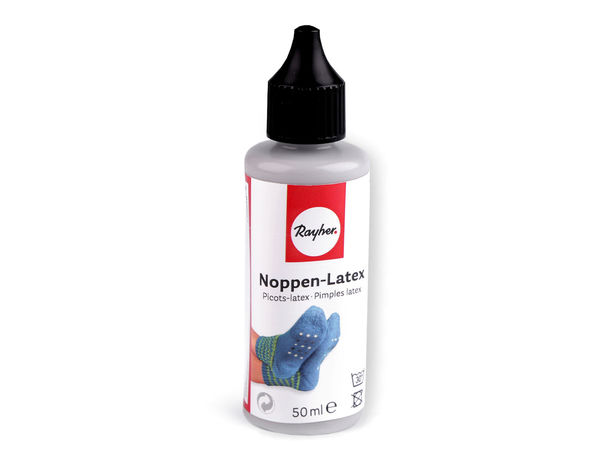 Premium ABS Non-Slip Rubber Coating for Socks and Rugs - Anti-Slip Latex Paint (Grey, 50ml)