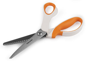 Fiskars Premium Pinking Shears - 24cm Professional Serrated Tailoring Scissors