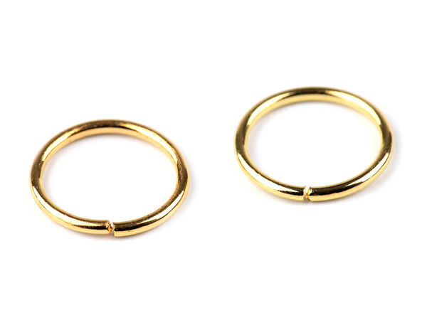 Premium Metal Jump Rings (12mm) – Multi-Purpose Connecting Rings for Jewelry, Crafts, and Haberdashery (20g Pack)