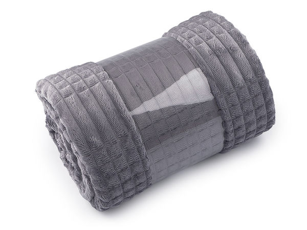Luxurious Double-Sided Sherpa Fleece Blanket (130x160 cm)