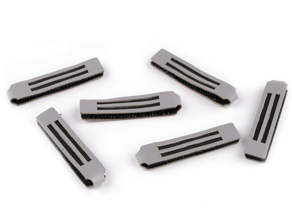 Reflective Zipper Loop Puller with Velcro Fastening - 50 mm