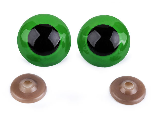 Premium Large Safety Eyes with Washers (Ø40mm) for Dolls, Plush Toys & Amigurumi Crafts