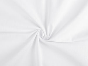 Premium White Cotton Fabric Canvas - High-Quality Plain Cloth for Sewing, Embroidery & Crafting