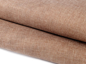 Premium Imitation Jute Fabric Roll for Crafts, Table Runners, and Floral Arrangements - Natural Medium