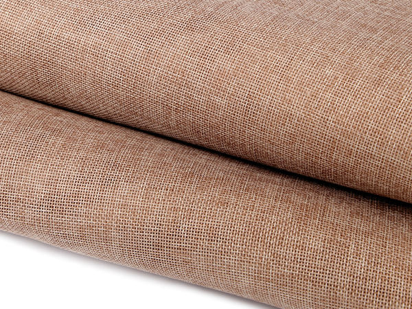 Premium Imitation Jute Fabric Roll for Crafts, Table Runners, and Floral Arrangements - Natural Medium