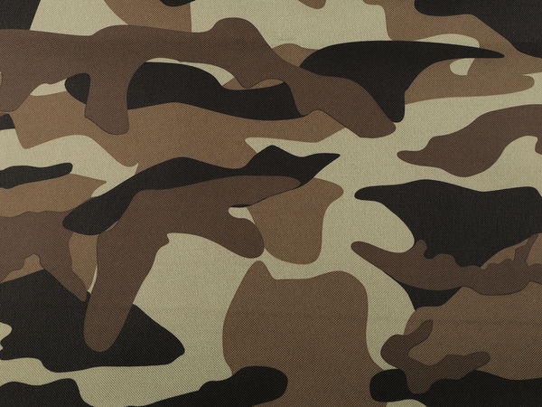 Heavy-Duty 600D Waterproof Outdoor Fabric - Premium PVC-Coated Camouflage Utility Fabric