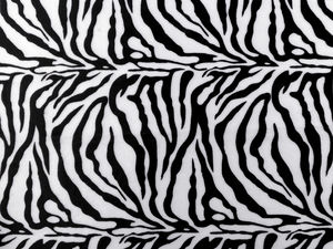 Premium Zebra Print Faux Fur Fabric - Soft Plush Imitation Fur for Apparel, Costumes, and Home Decor