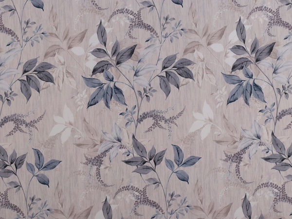 Premium Loneta Botanical Leaf Pattern Decorative Fabric - Durable Polyester Blend for Home Decor