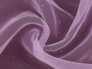 Premium Holographic Star Organza Fabric - Sparkly Sheer Material for Costumes, Crafts, and Festive Decor