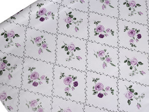 Premium Waterproof PVC Tablecloth Fabric with Soft Textile Backing - Durable Indoor & Outdoor Wipe-Clean Table Cover
