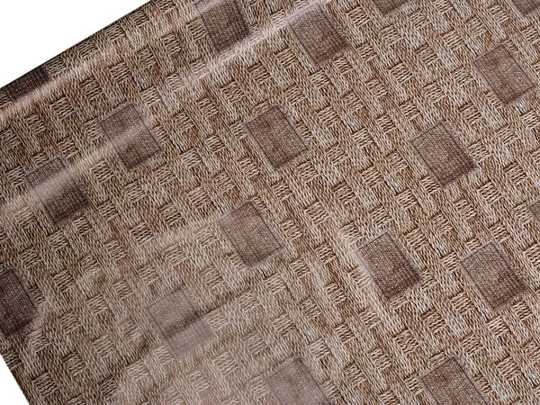 Premium Waterproof PVC Tablecloth Fabric with Soft Textile Backing - Durable Indoor & Outdoor Wipe-Clean Table Cover